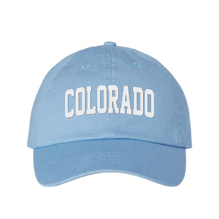 Lucky Luna Apparel - Wholesale Baseball Cap - Unisex - Block Colorado Embroidered Dad Hat8