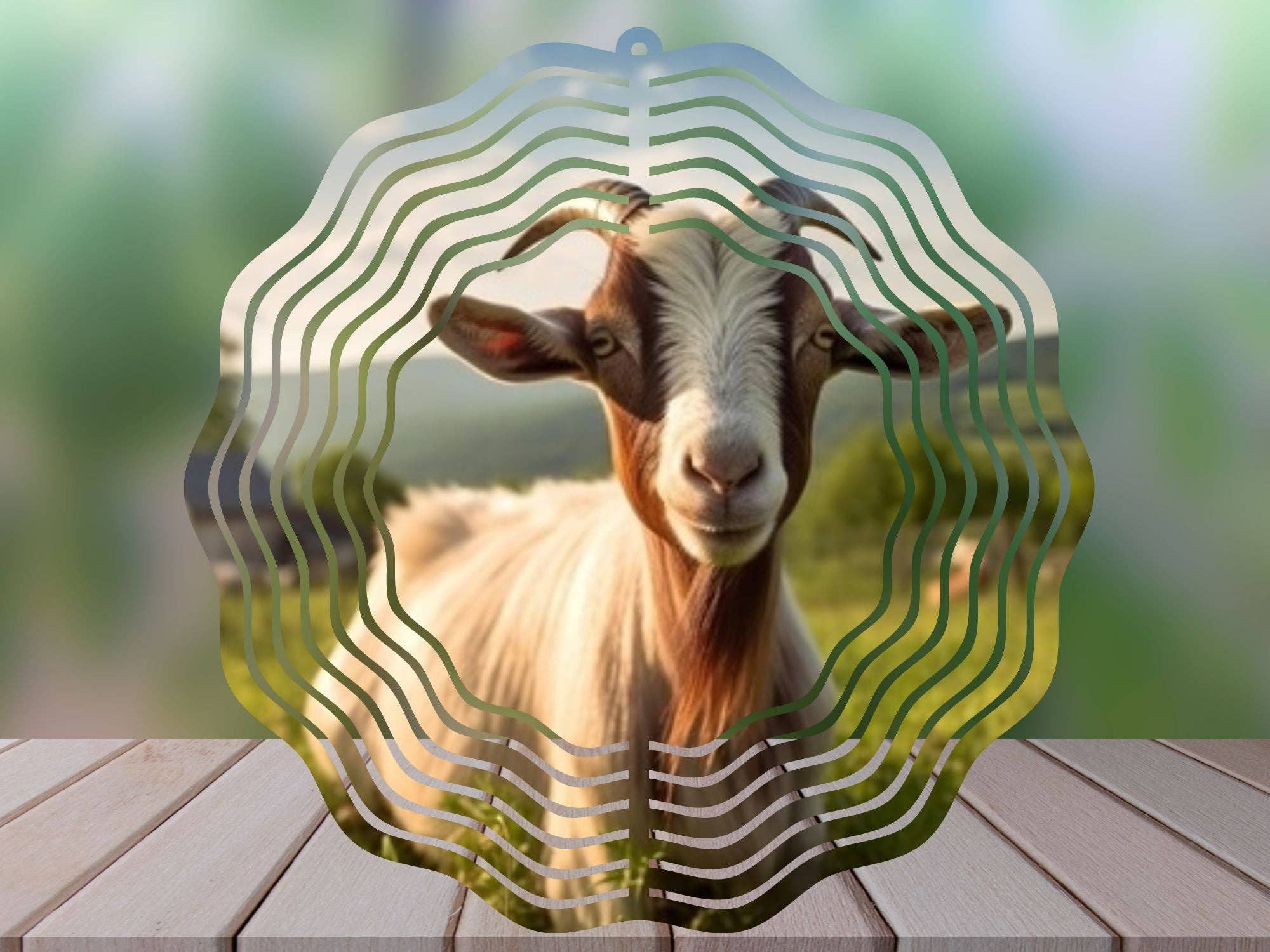 Cedar Hill Country Market - Wholesale Wind Spinner - Garden Western Farm Themed Wind Spinners  - 10 Inch8