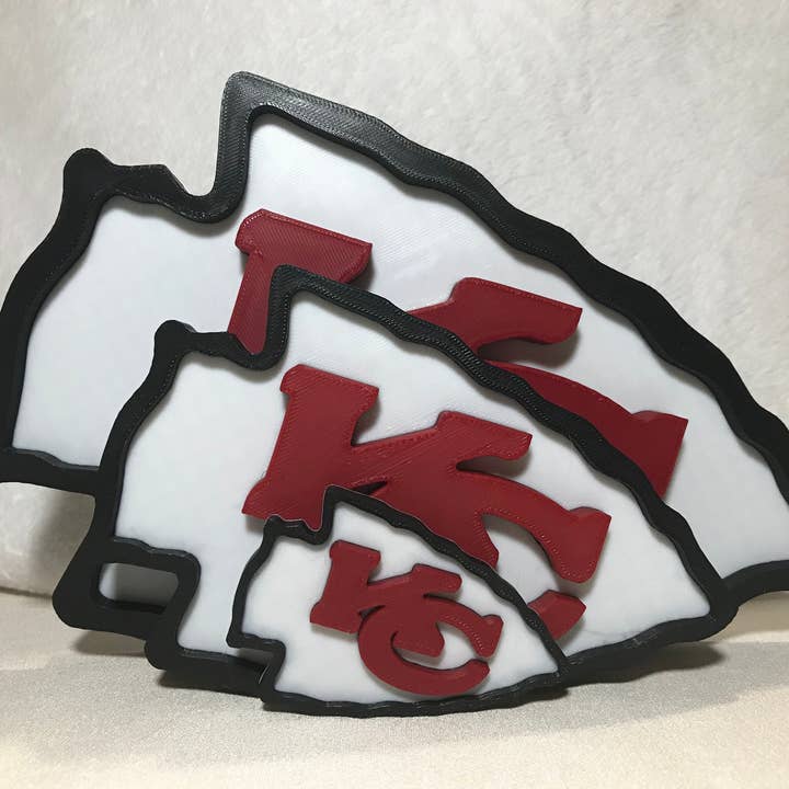 Charles Prints - Wholesale Sign - Kansas City Chiefs Sign Logo1