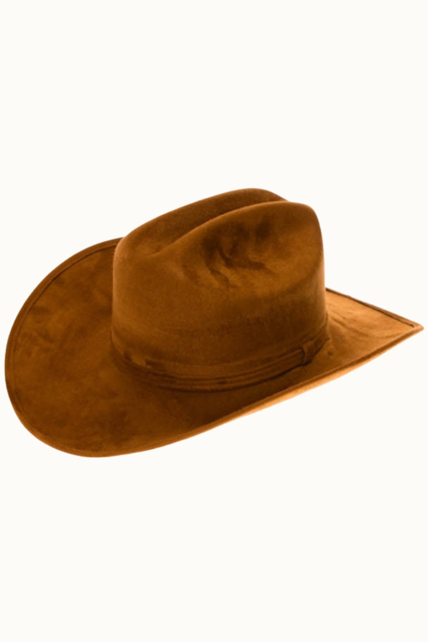 Olive & Pique - Wholesale Cowboy Hat - Women's - Premium Vegan Faux Suede Cattleman Cowboy Hat, Unisex8