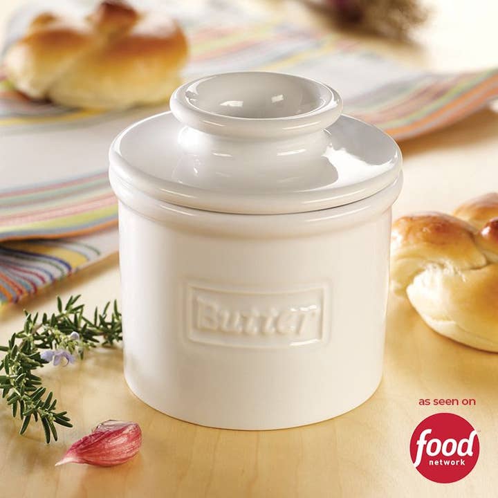 The Original Butter Bell® Crock - Vente Beurriers - The Original Butter Bell® Crock - Blanc Café1