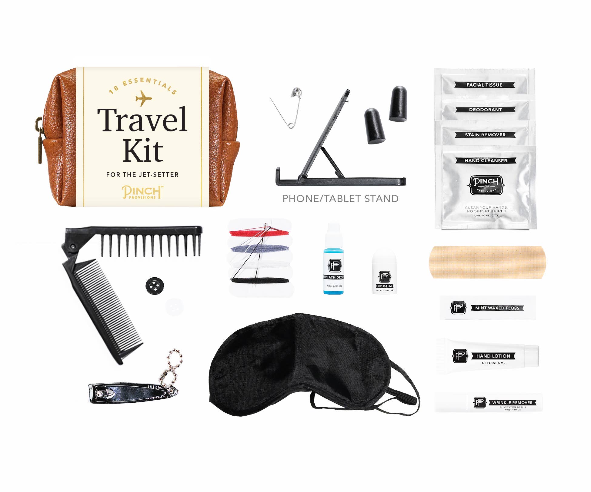 Pinch Provisions - Wholesale Travel Set - Travel Kit | Vegan Leather | Father's Day Gifts5
