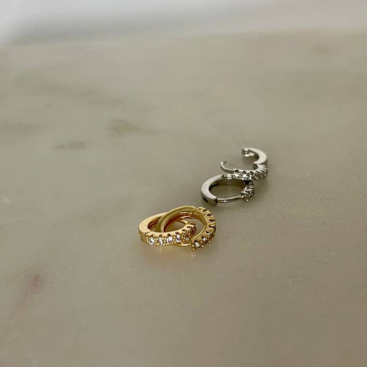 House of Au.ORA - Wholesale Huggie Earrings - Million Dollar Baby Huggies