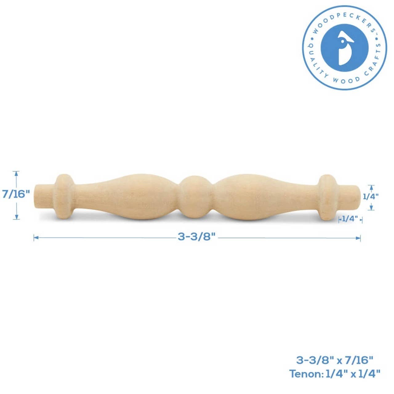 Woodpeckers Crafts - Vente Matériels de bricolage - Broches en bois7