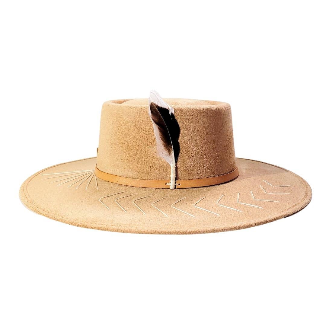 Cammello Cappello a corona Specer Telescope - Cammello in vendita all'ingrosso su Faire2