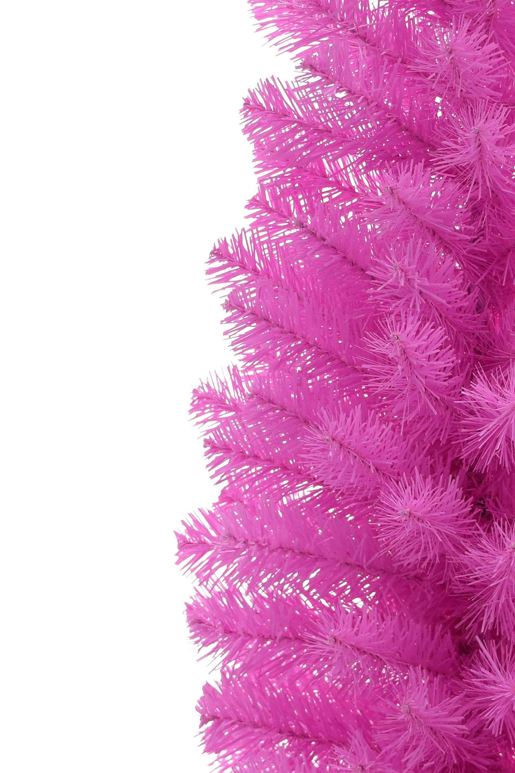 3' Colorful Pink Tabletop Tree with Plastic Stand for wholesale on Faire5