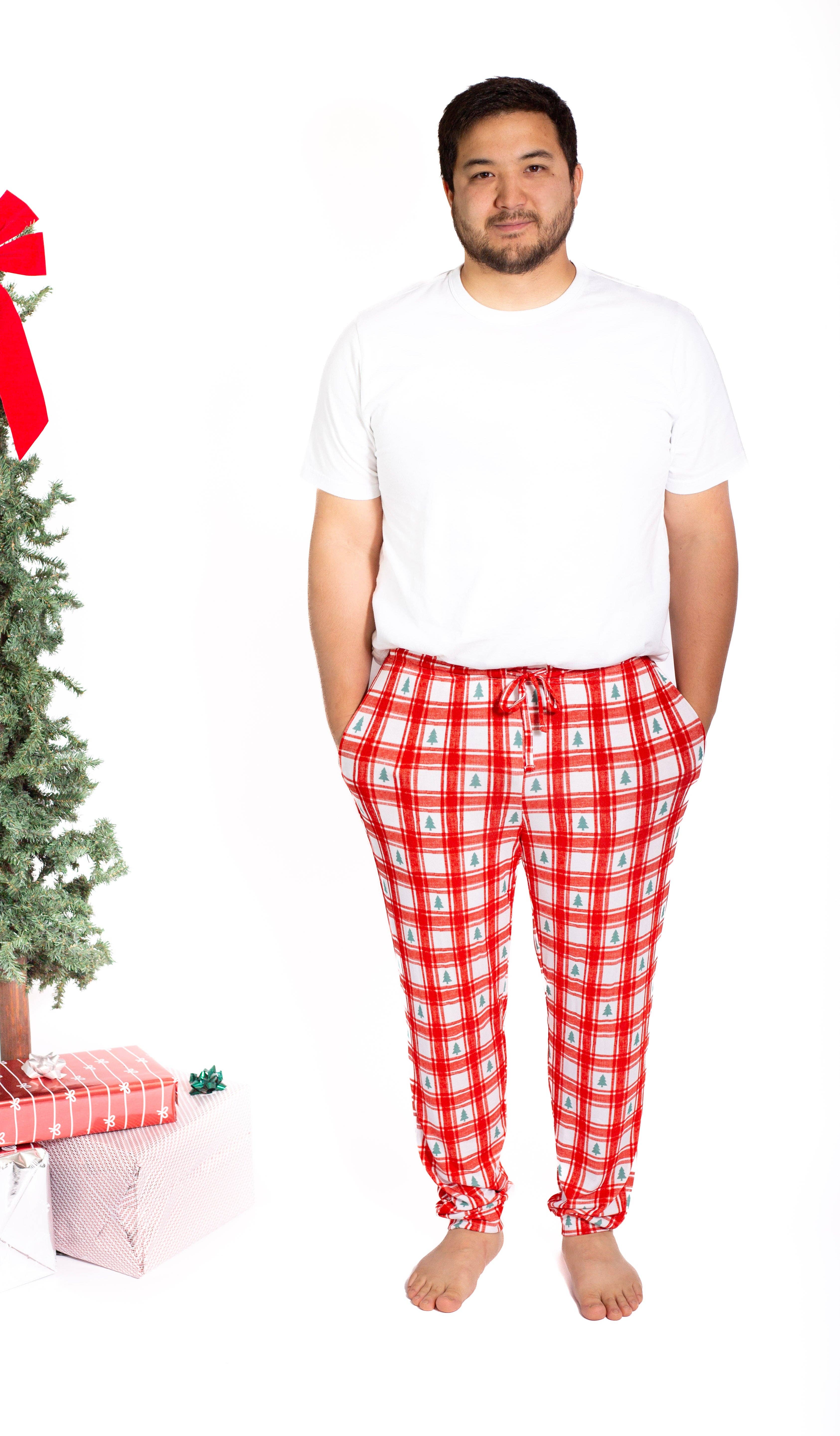 Belle & bros – wholesale Pyjamasunderdel - Barn – PLAID PINES | JOGGARE6
