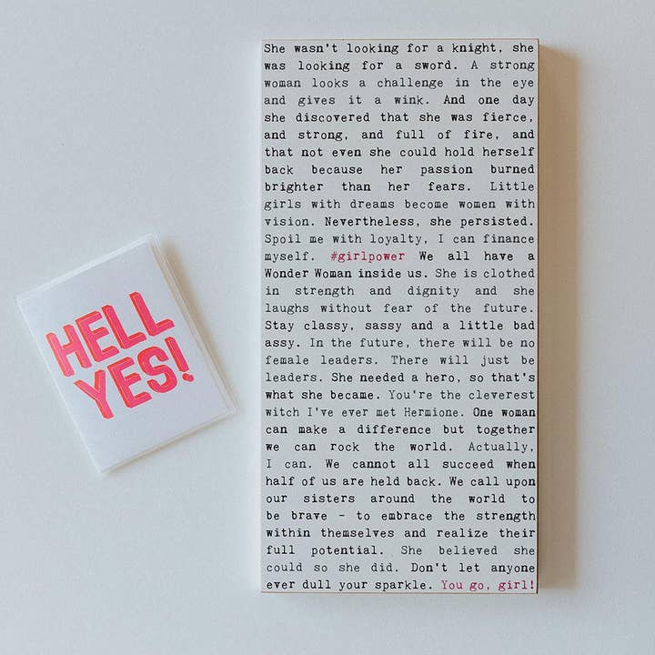 Cedar Mountain Studios - Wholesale Sign - Girl Power - Typewriter Sign1