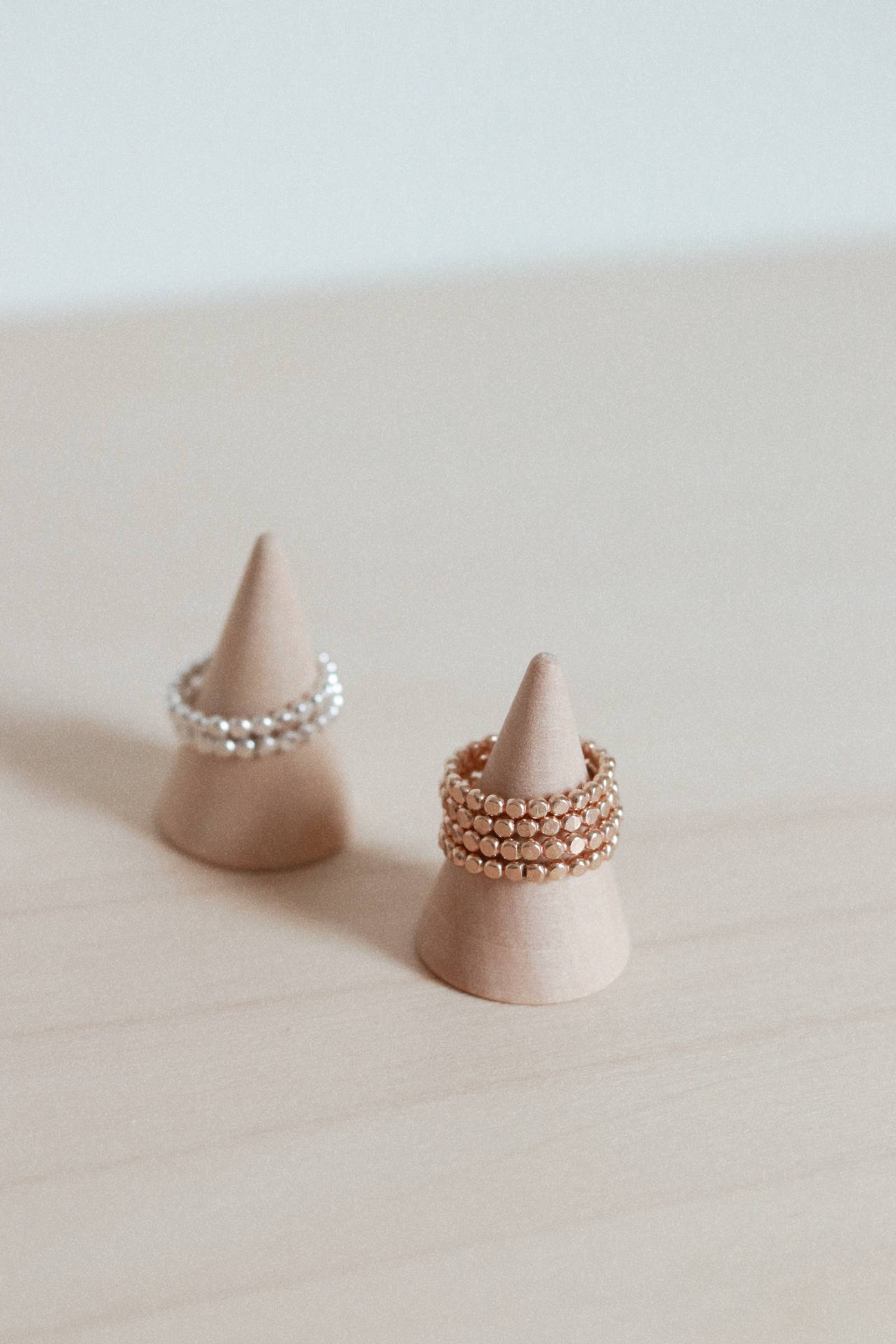 Goldie Jewelry - Vente Anneau/bague à empiler - Bague confettis en or7