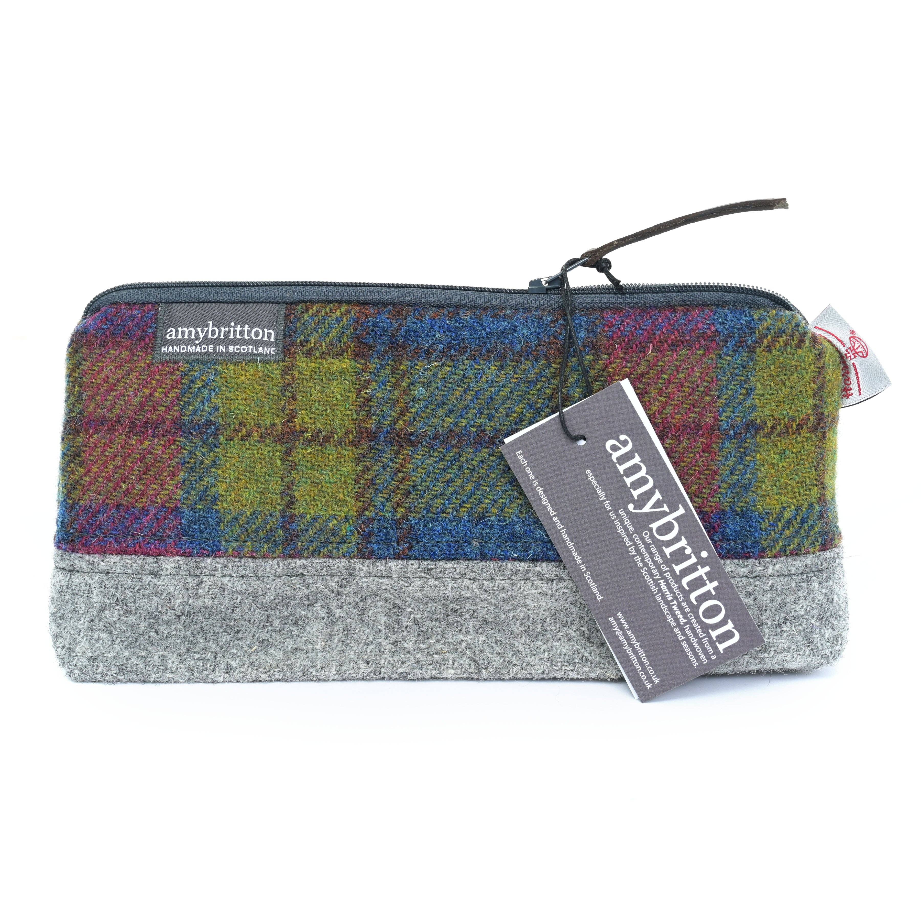 Amy Britton Harris Tweed Products - Wholesale Makeup/Cosmetic Bag - Highland Range Harris Tweed® Wash Bag20