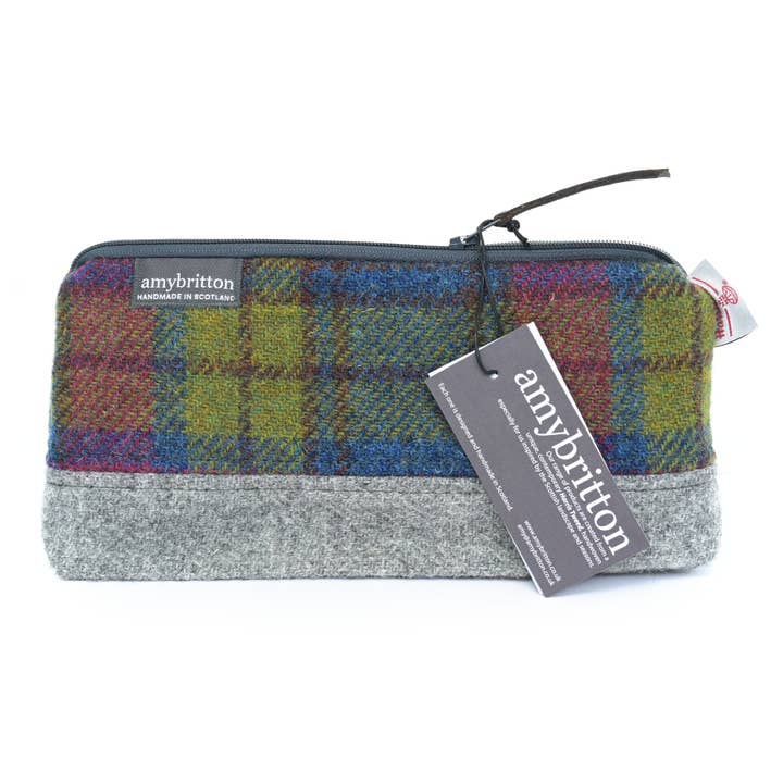 Amy Britton Harris Tweed Products - Wholesale Makeup/Cosmetic Bag - Highland Range Harris Tweed® Wash Bag20