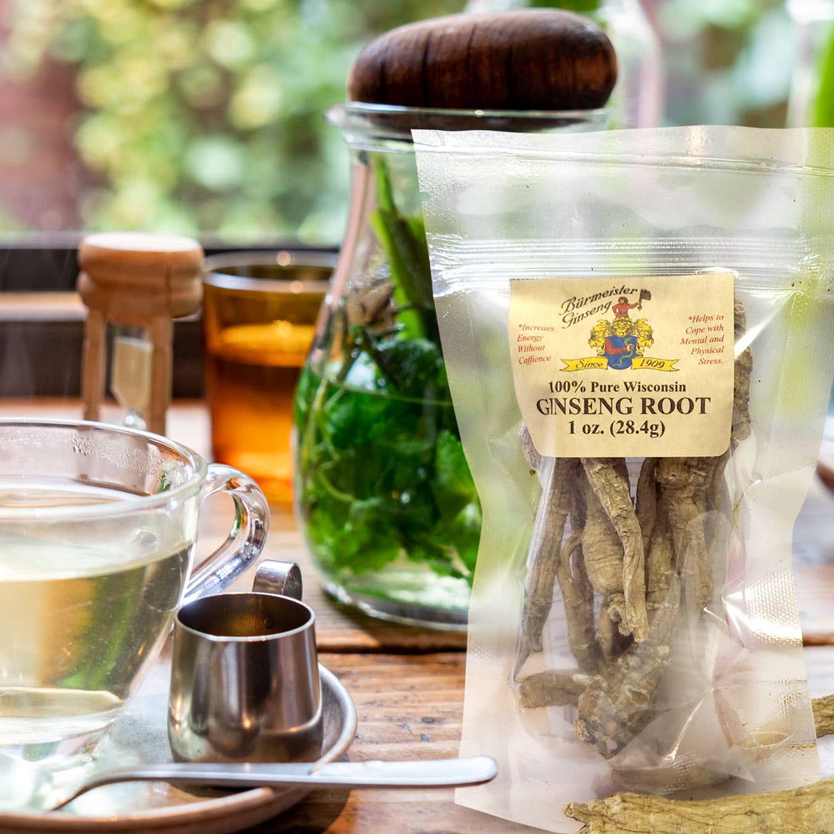 Burmeister Ginseng - Wholesale Herbs - Ginseng Root 1 oz3