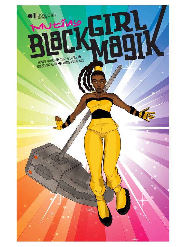 Mutiny : Black Girl Magik #1 - Bande dessinée fantastique dirigée par des femmes noires pour la vente par FairSquare Graphics