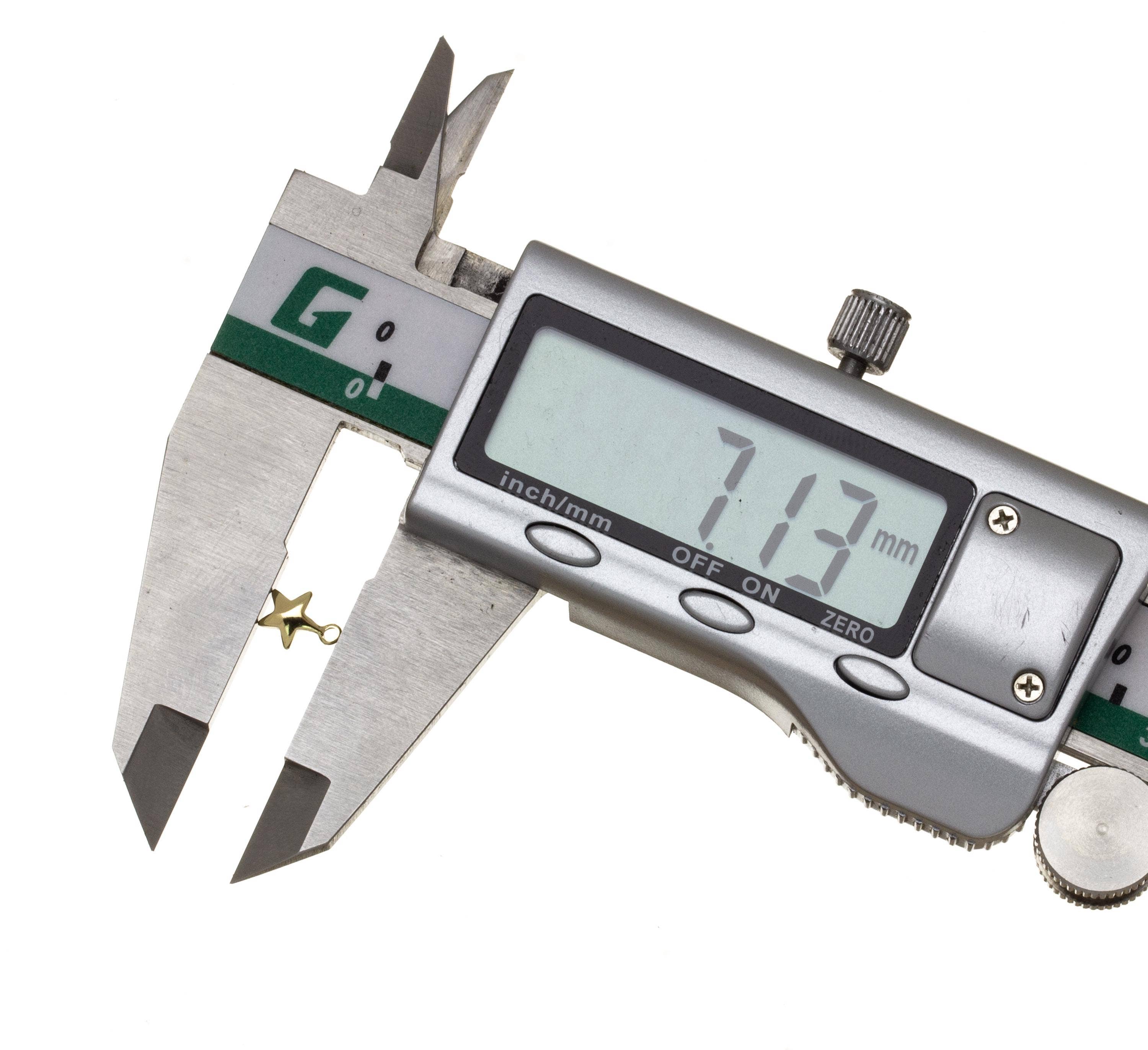 Jewel Pledge - Wholesale Individual Charm/Pendant - 5pcs Mini Star Charm for Bracelet, Necklace, Earrings CPG8205