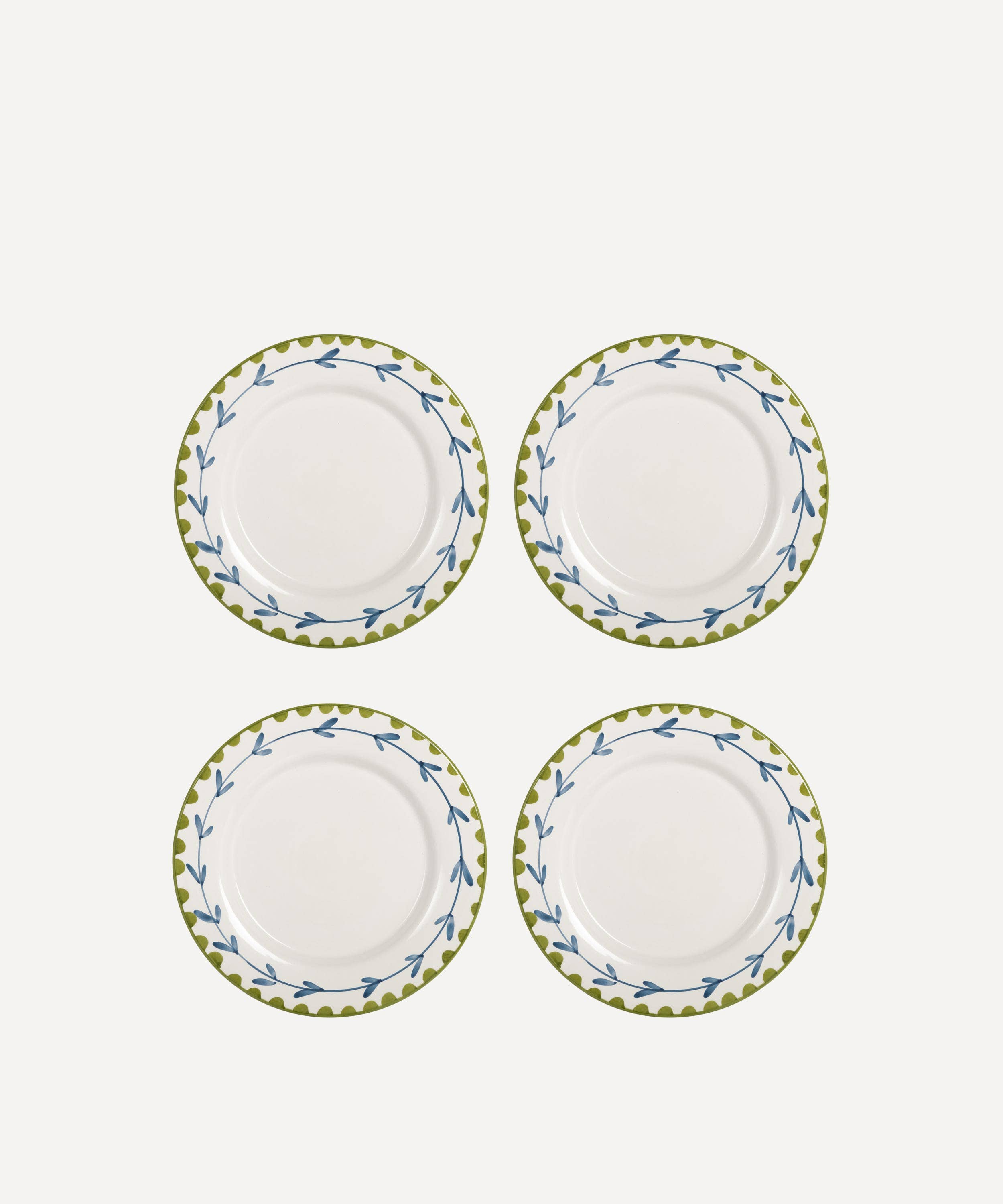 Valsa Home - Wholesale Dinner Plate - Banana Dinner Plate - WS5