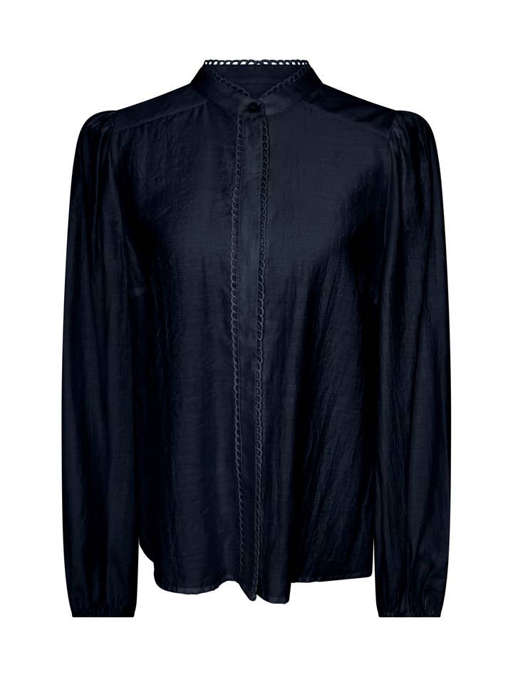 GEBORDUURD SHIRT LARA voor wholesale door Zibi London