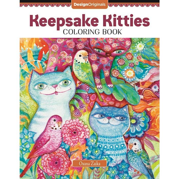 Libro para colorear - Keepsake Kitties para venta al por mayor de Wellspring