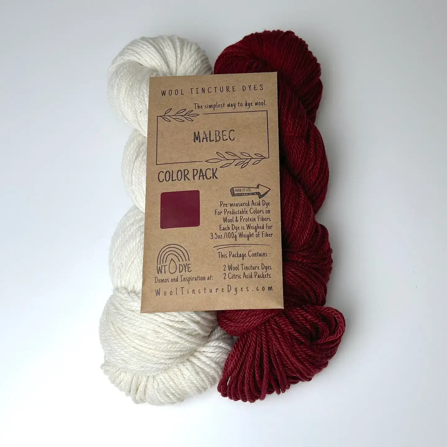 Wool Tincture Dyes - Wholesale Knitting/Crochet Supplies - Color Pack - Tea Bag Dye System0