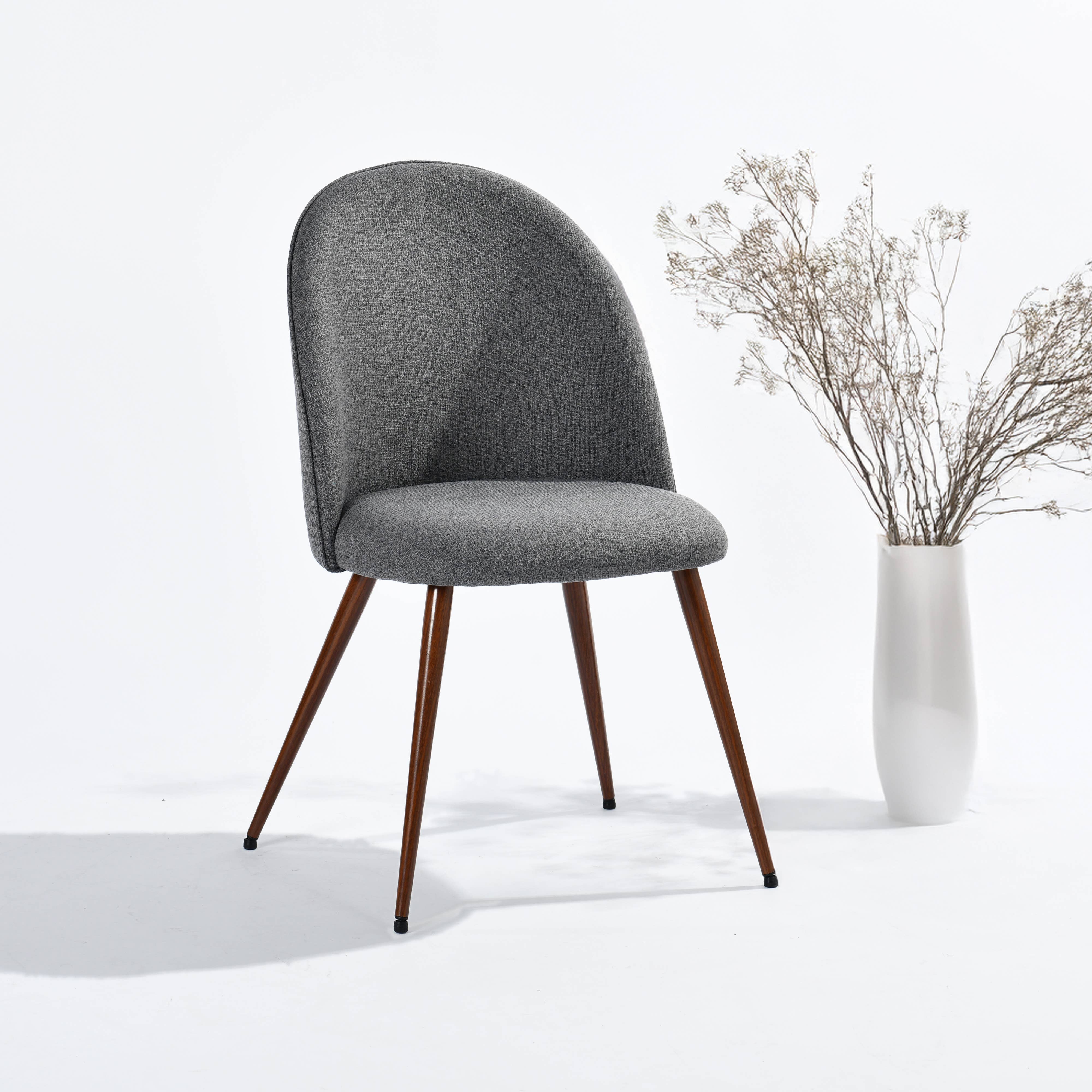 39F Inc. - Wholesale Patio Set - Modern Dining Set: Elegant Table with Four Grey Chairs9