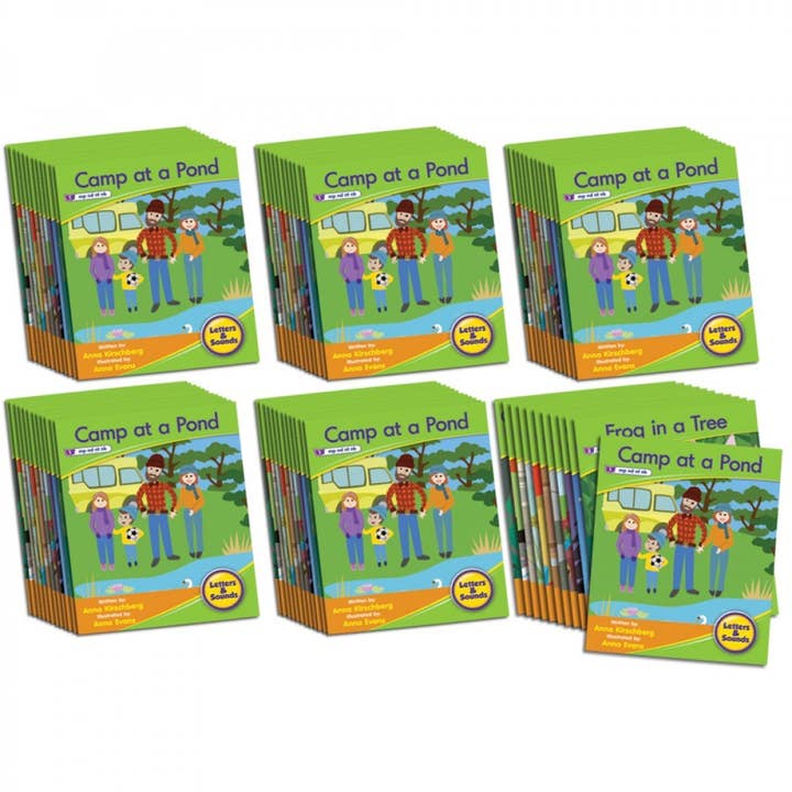 Letters & Sounds Fas 4 Set 1 Skönlitteratur - 6-pack för wholesale av Junior Learning Inc.