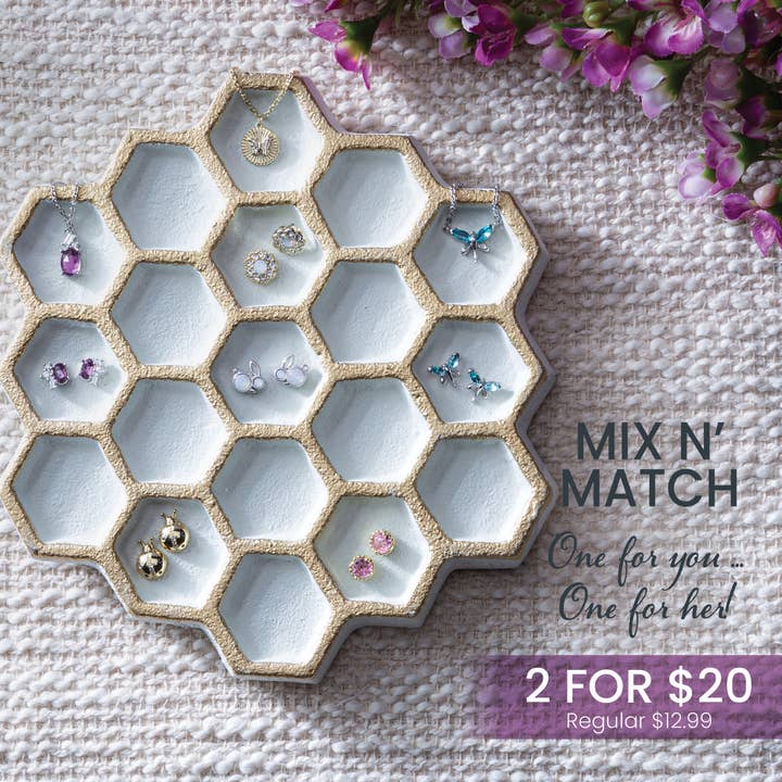 Center Court - Wholesale Retailer Display - Jewelry - F Mazie Mae Earring Starter Package with 100pcs Earrings2