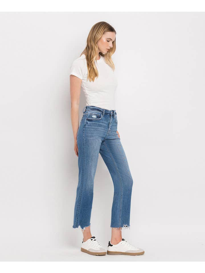 GALLANT HIGH RISE REGULAR STRAIGHT JEANS T6224 for wholesale on Faire9