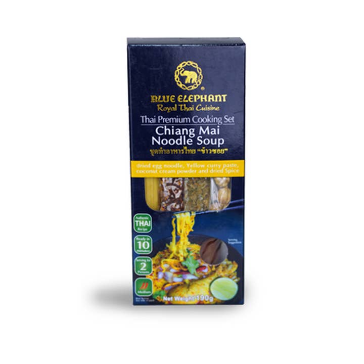 Blue Elephant Royal Thai Cuisine - Wholesale DIY Food Kit - Chiang Mai Noodle Soup Cooking Set