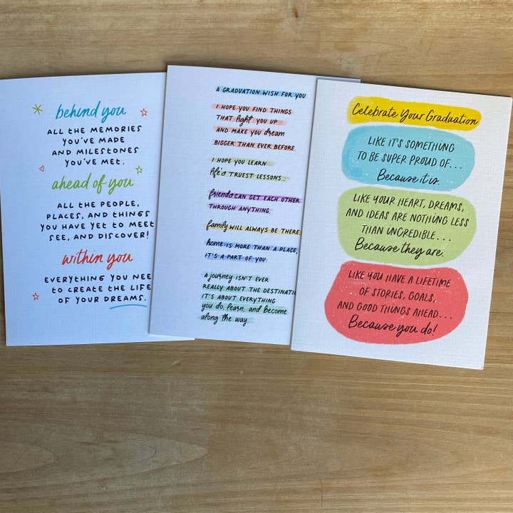 Card & Story - Wholesale Graduation Card - Graduation Celebration Card for Him3
