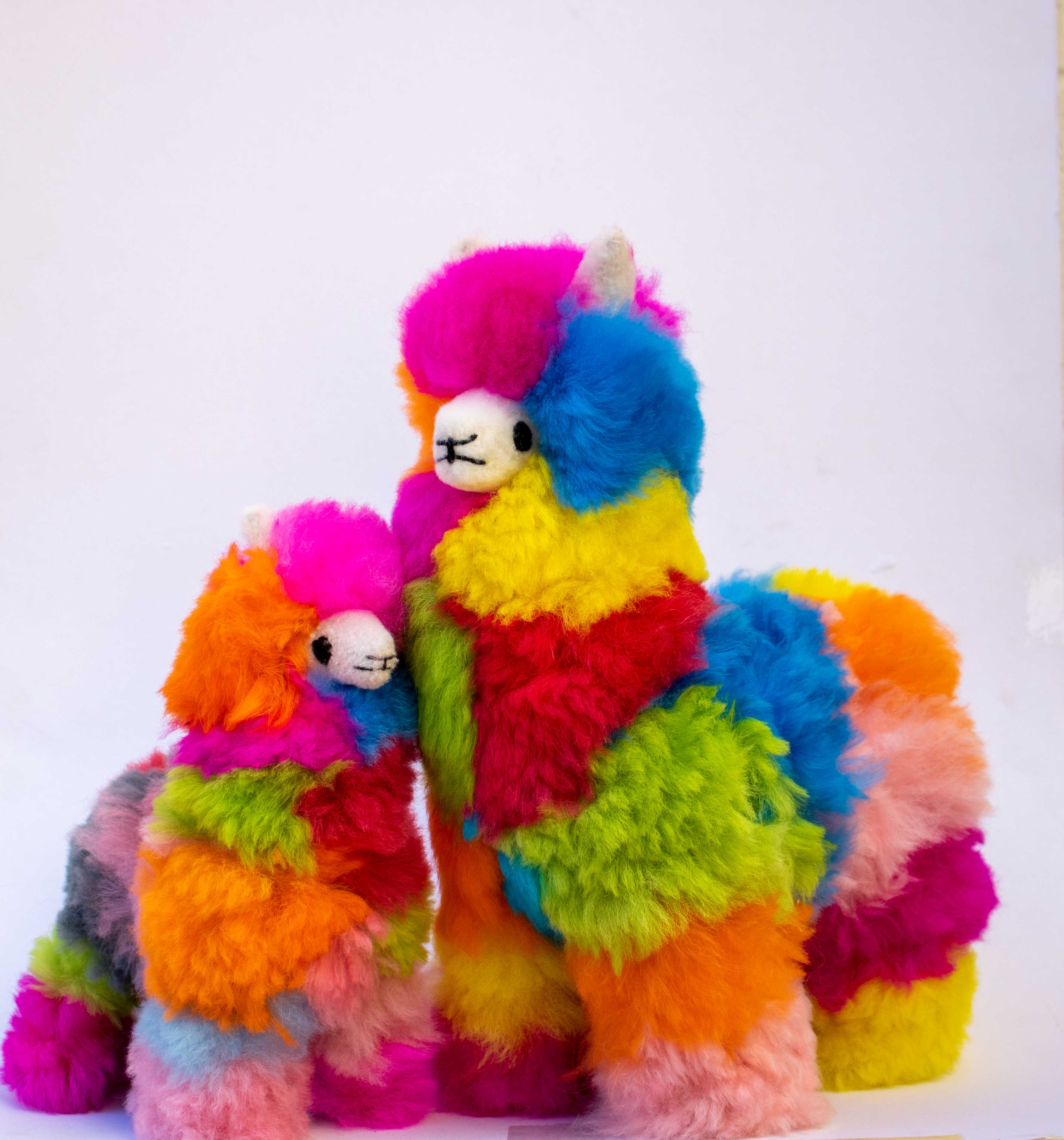 Inspired Peru – wholesale Stuffed/plush toy – Kids & baby – Rainbow Llama 12" - Limited Edition1