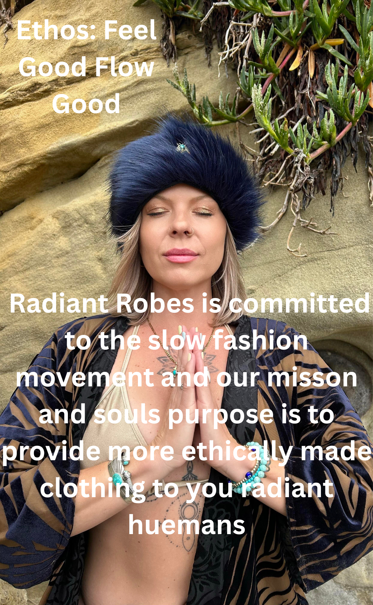 Radiant Robes – Engroshandel Kimono - Dame – Håndlavet Boho Sort Tigerstribet Brændt Fløjl Kaftan7