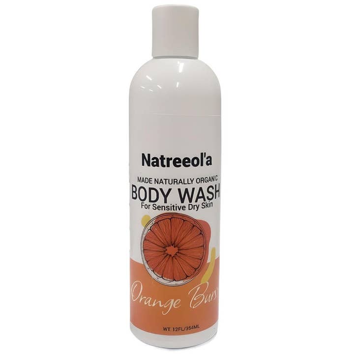 Nettoyant pour le corps Orange Burst pour la vente par Natreeol'a Soap Company