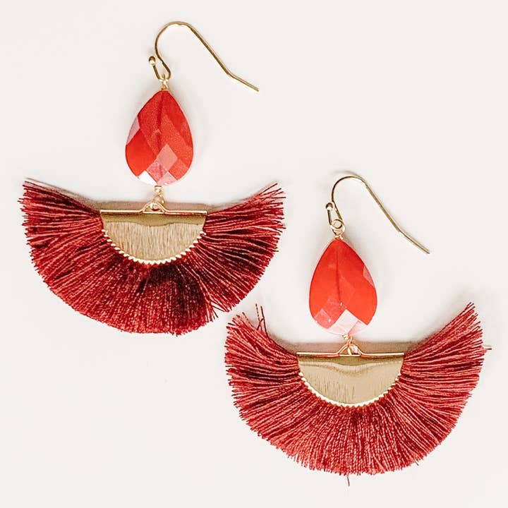 E-401-Burgundy for wholesale by Lou & Co