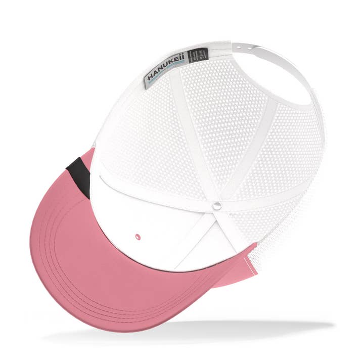 Indicom Brands - Wholesale Trucker Hat - Unisex - Barefoot Pink / White15