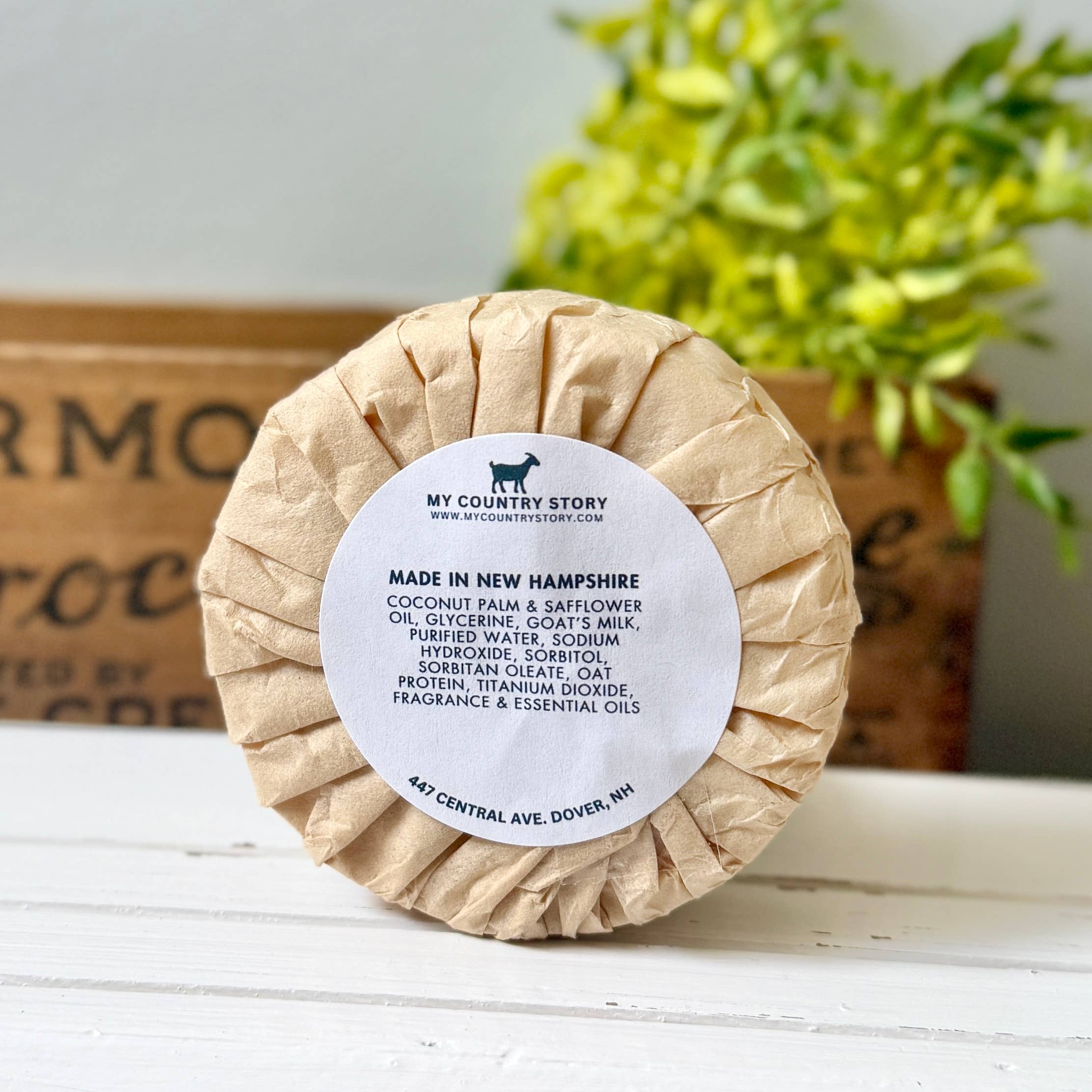 My Country Story - Wholesale Bar Soap - Maine Birch Goat's Milk Soap – Eco-Wrapped | 4oz Bars1