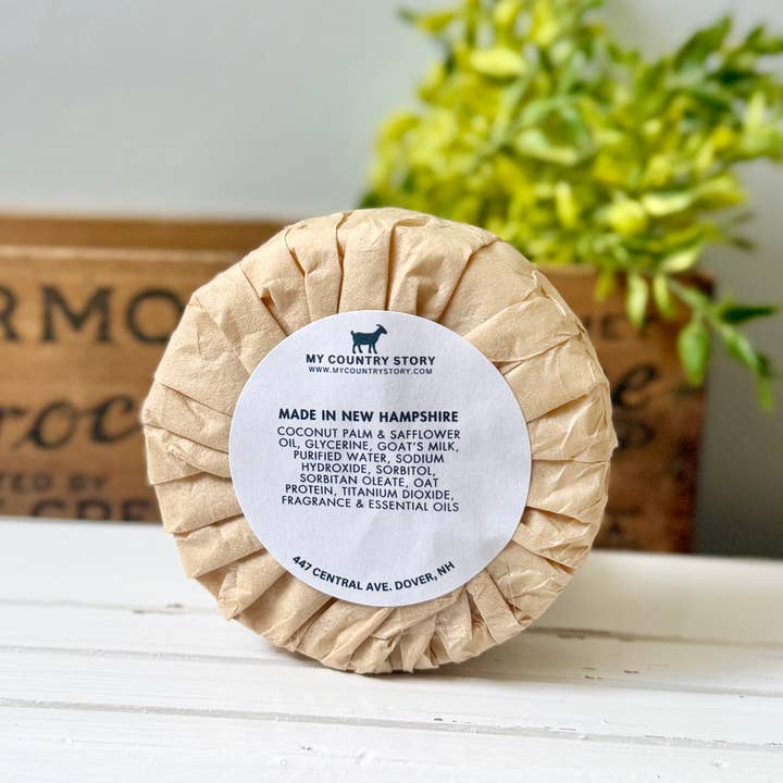 My Country Story - Wholesale Bar Soap - Maine Birch Goat's Milk Soap – Eco-Wrapped | 4oz Bars1