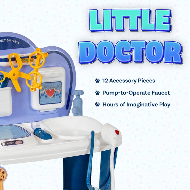 Sunnydaze Decor - Wholesale Toy Set - Kids - Little Doctor Veterinarian Play Pretend Kit - Ages 3 and Up2