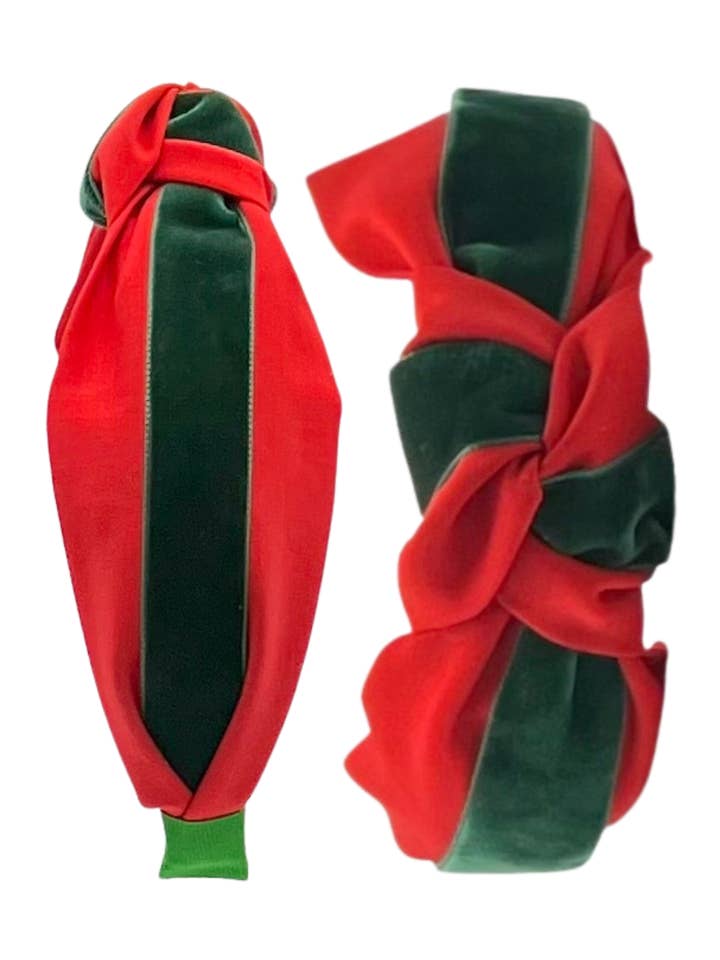 Rood met groen fluweel voor wholesale door Pretty Happies