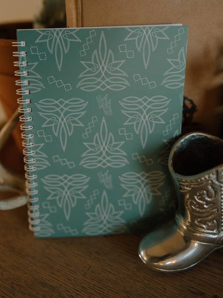 Cowgirl Stitch Small Notebook for wholesale by Sterling Kreek
