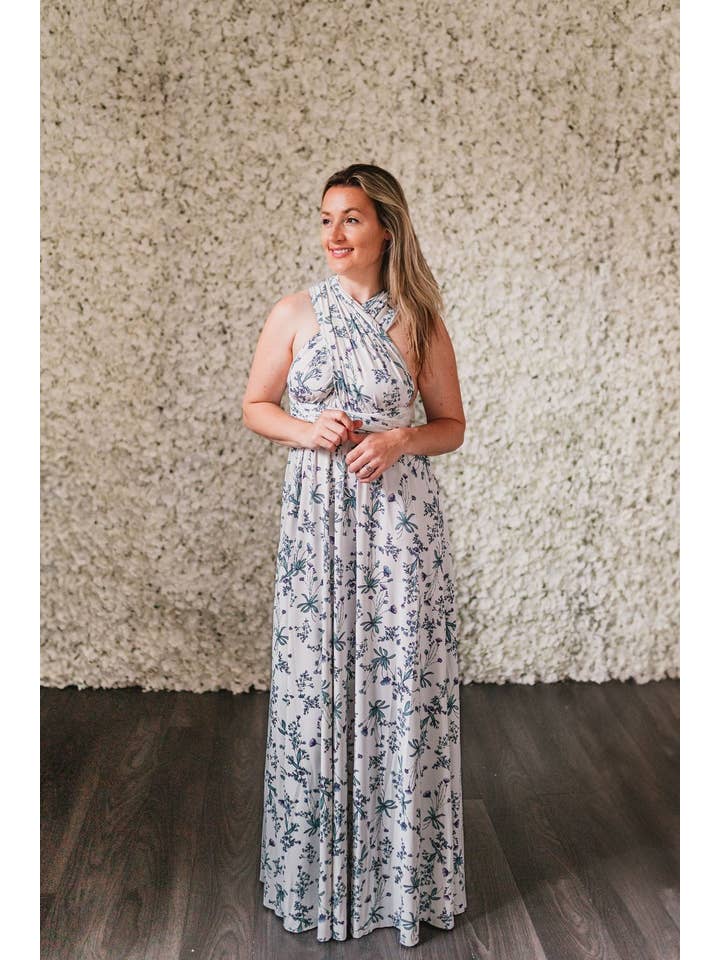 JACQUELINE LOUISE BRIDAL LTD - Wholesale Dress - Women's - Poppy Collection - Bluebell Floral Multiway