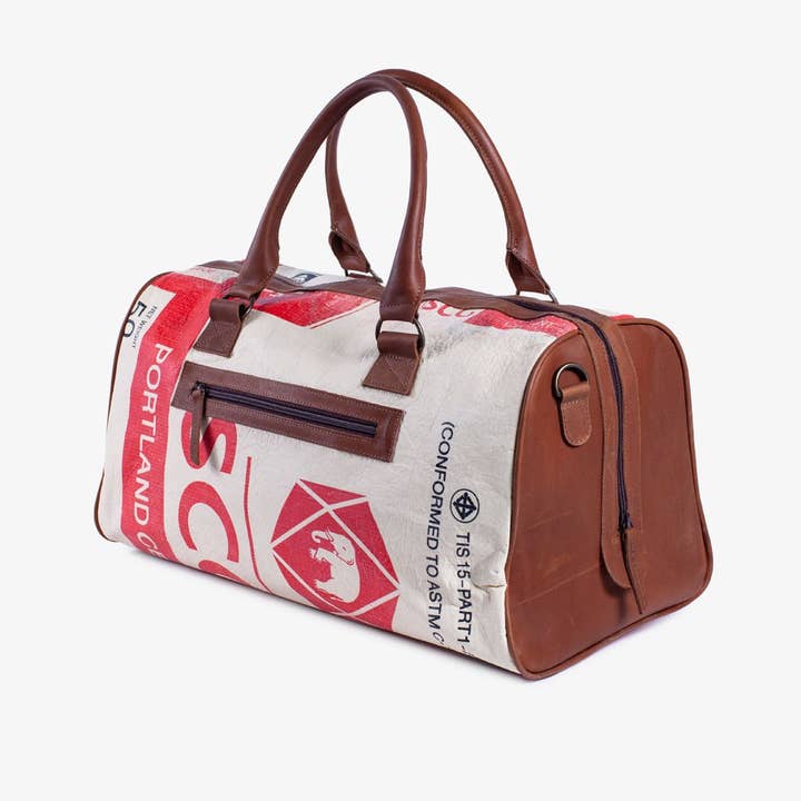 Elephbo - Vente Sac de voyage – unisexe - Sac Sporty/Traveler - Éléphant rouge4