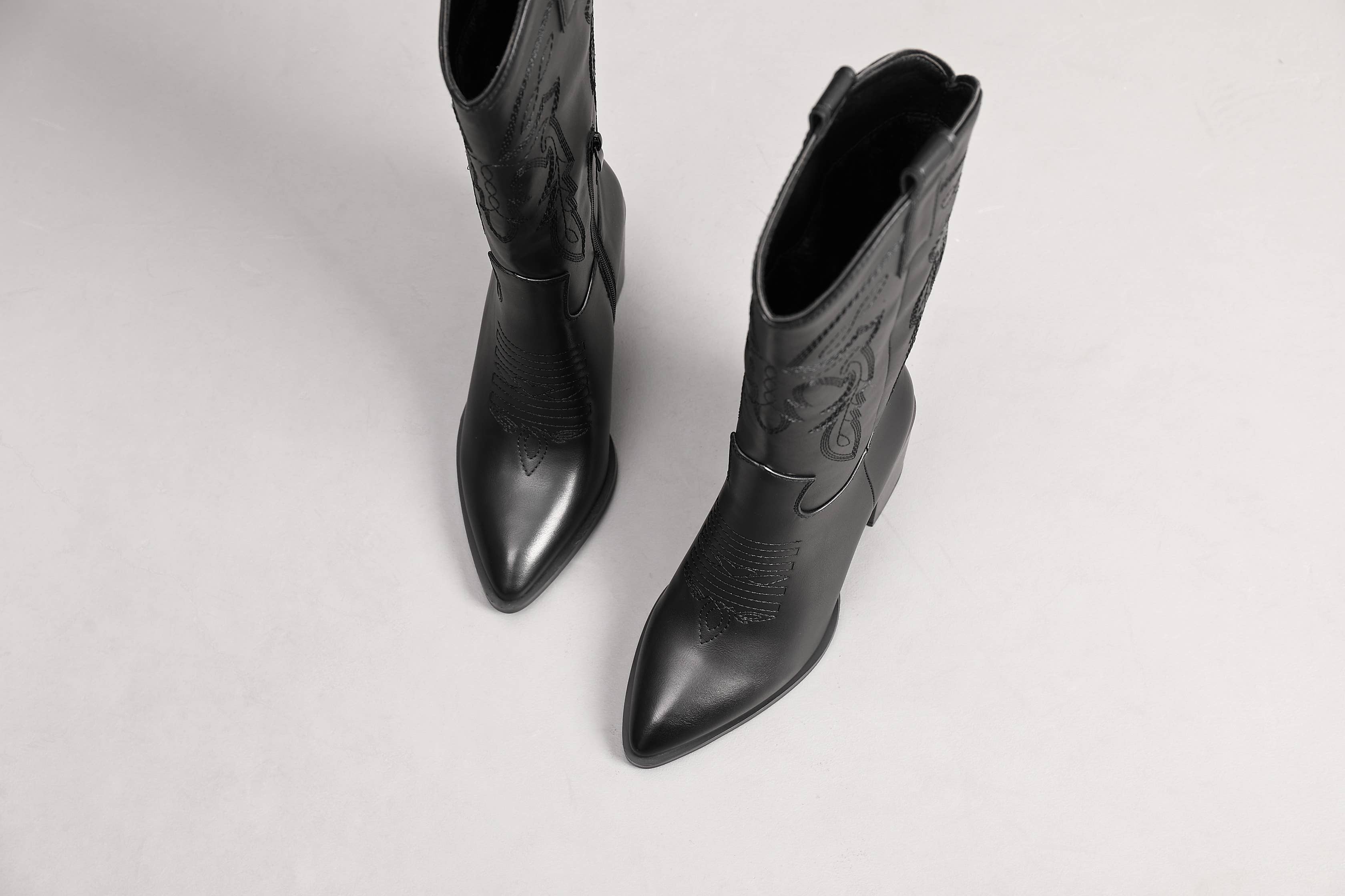 Top Staka - Wholesale Cowboylaarzen - Dames - A2374 Dames cowboylaarzen met hoge kniehoge schacht7