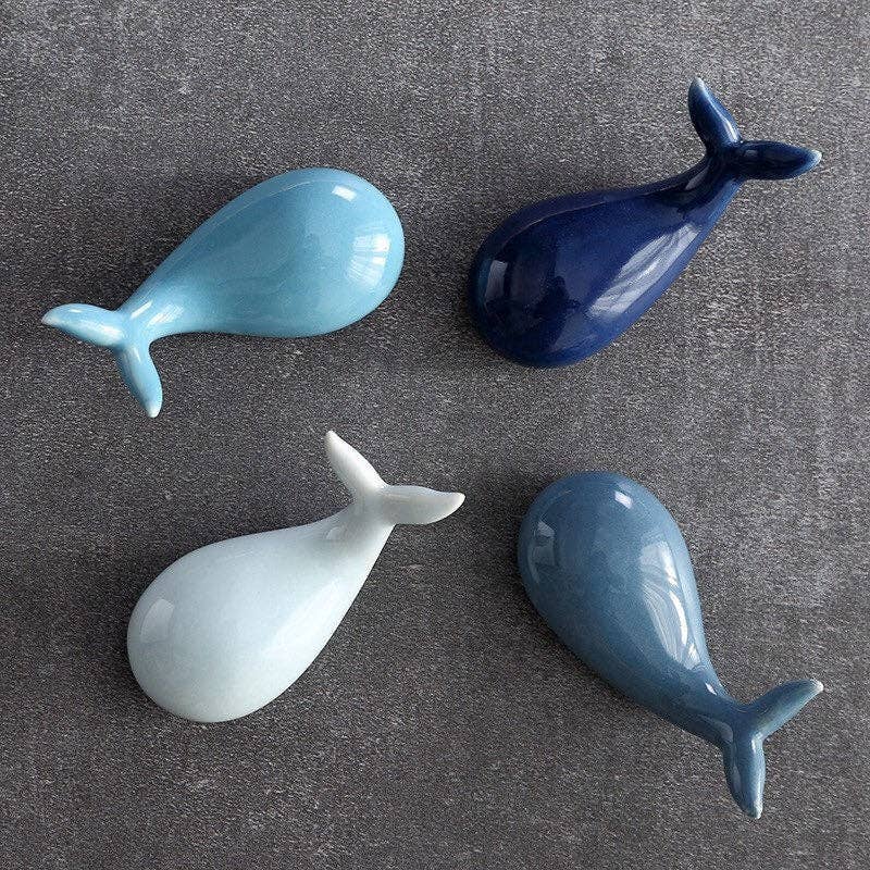 Gohobi （We cover U.S. import duties） - Wholesale Spoon Rest - Gohobi Ceramic Whale Chopstick Rest4