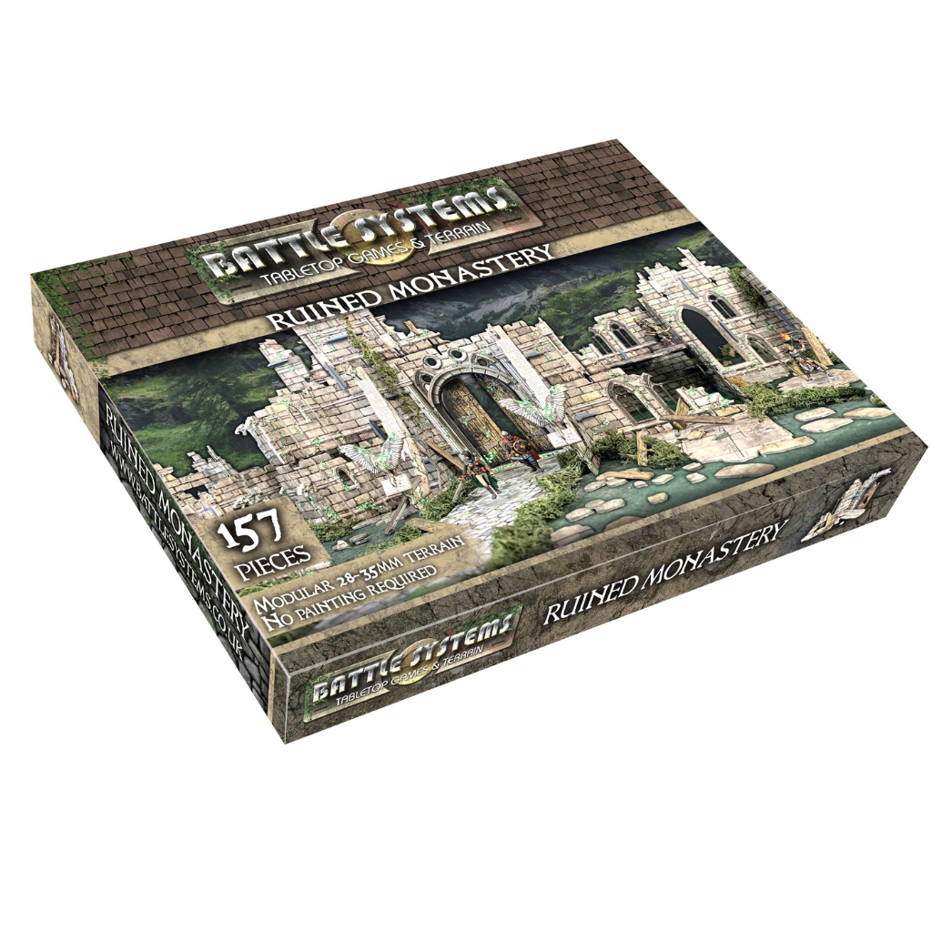 QMDirect - Wholesale Board Game - Battle Systems: Fantasy Ruined Monastery2