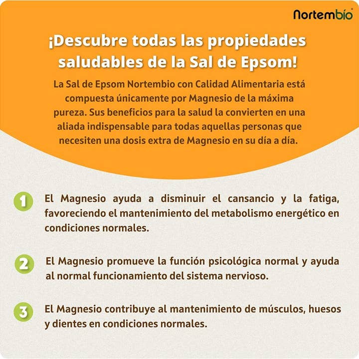 NORTEM BIOTECHNOLOGY GROUP - Wholesale Oral Supplement/Vitamin - Food Epsom Salt 150 g High in Magnesium4