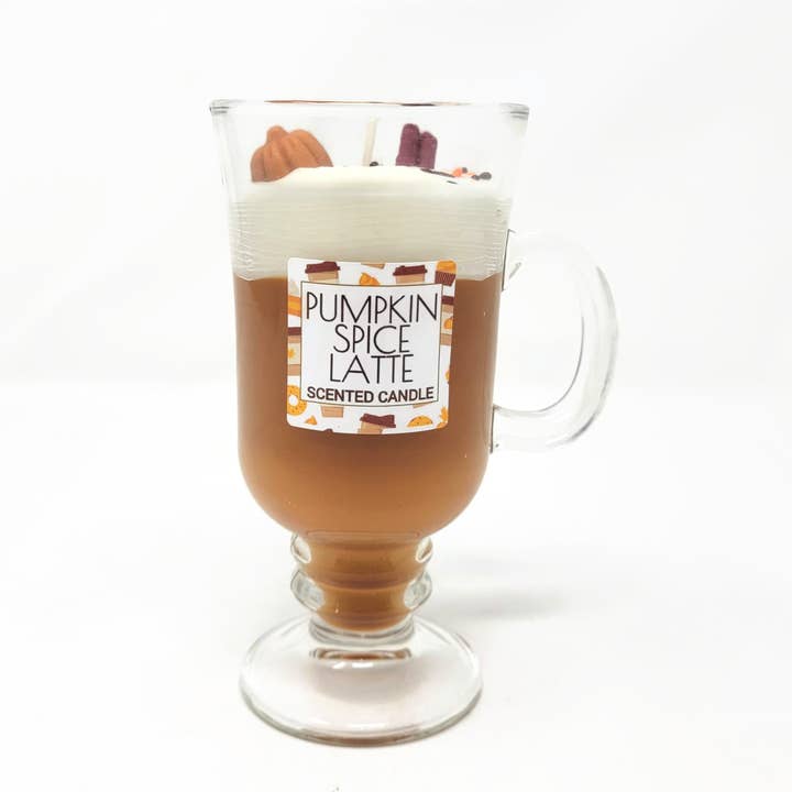 Candlelit Desserts - Wholesale Jar/Filled Candle - Pumpkin Spice Latte Candle