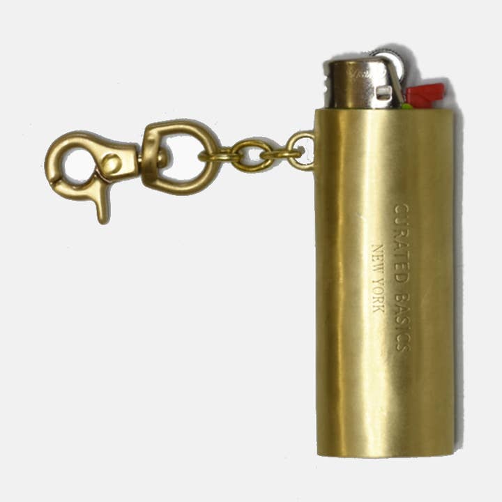 Curated Basics - Venta al por mayor Encendedor - Llavero con encendedor de latón0