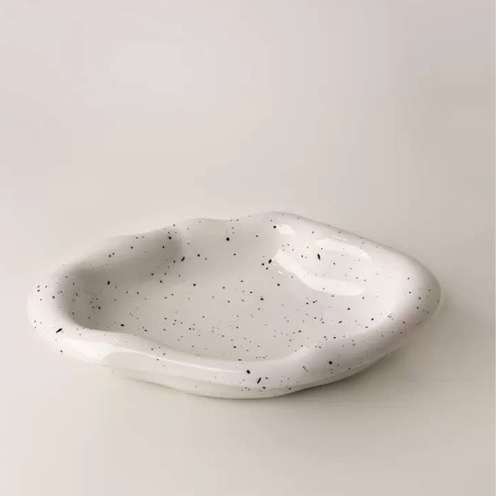 Piatto decorativo in porcellana per la vendita all'ingrosso da parte di Opexcel