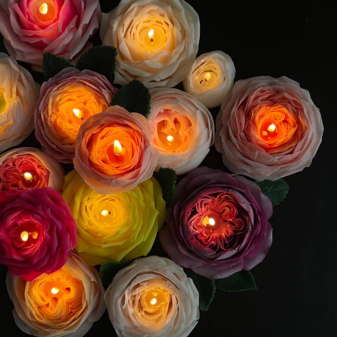 House of Shokunin - Wholesale Novelty Candle - Counter top decor, Gift Candle, Rose Candle, Rose Scented Candle, Wedding Candle, Party Candle, 11