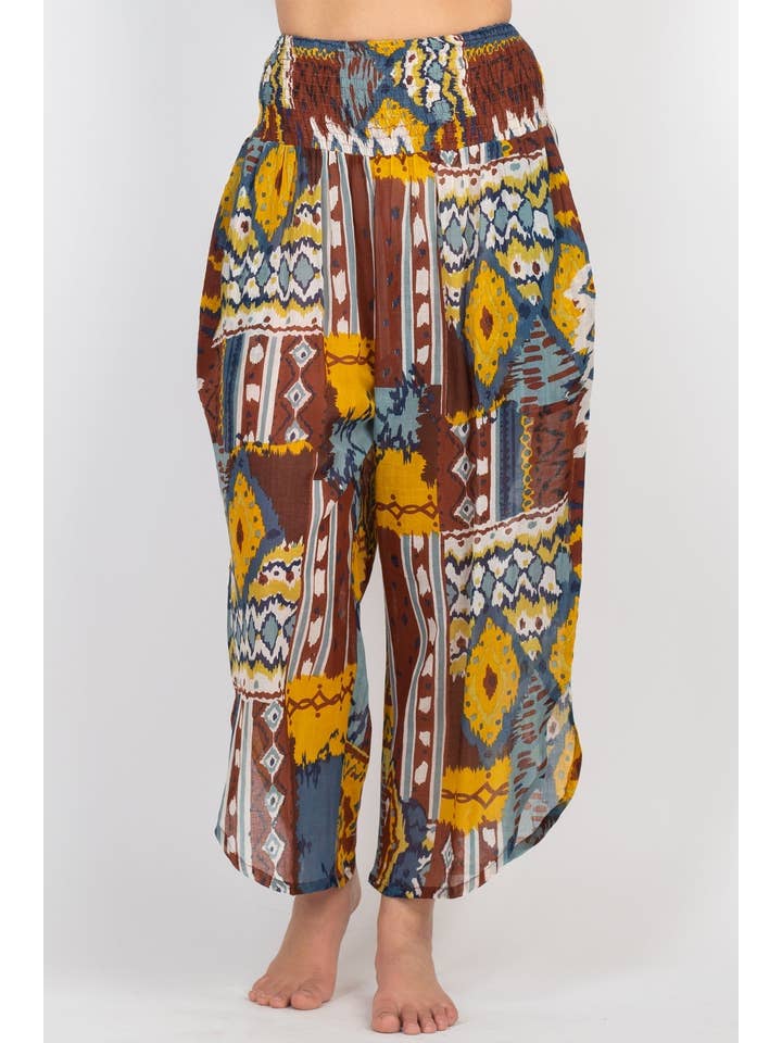 Lakhays Collection Inc. - Wholesale Pants - Women's - Cotton Ankle Genie Pants1