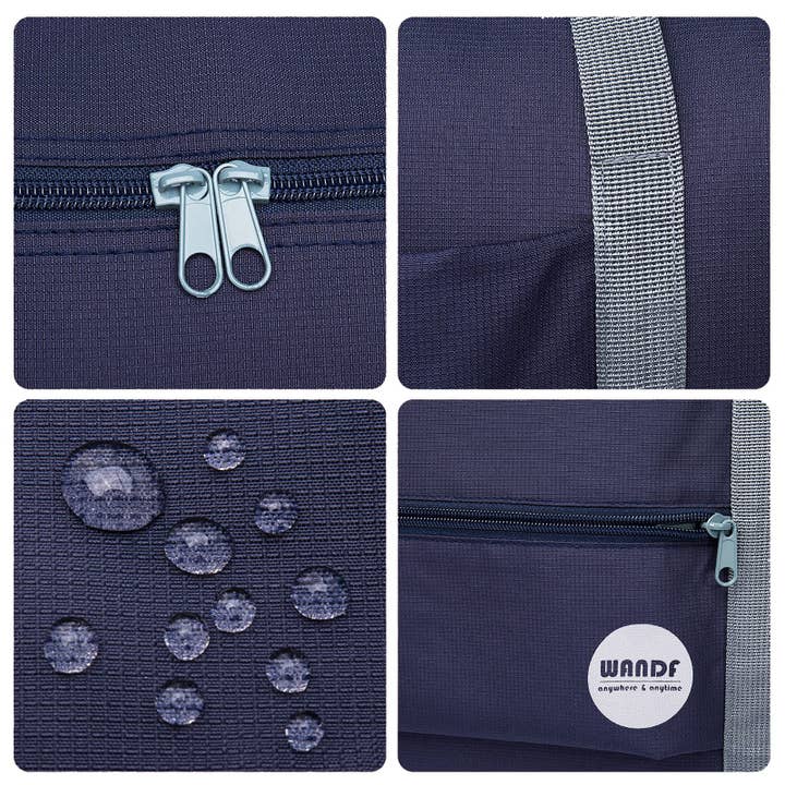 wandf - Wholesale Luggage - Foldable Duffel Luggage Bags Weekender Bag Set (2 Pieces)1